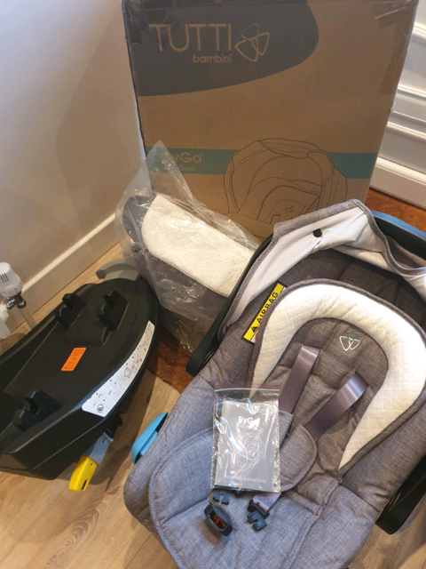 tutti bambini bygo car seat